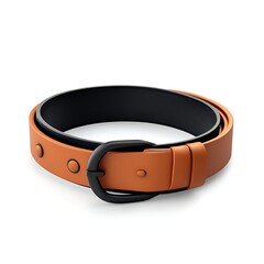 luxury sleek leather belt 3D render