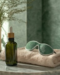 Relaxing spa scene at home magnesium