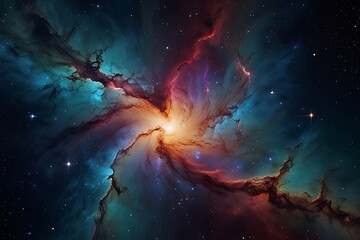 northern lights in the night