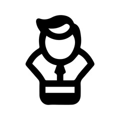 Man hour productivity icon in SVG with transparent background