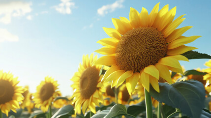 Obraz premium Spring's Arrival Blooming Flowers and Nature's Awakening for Nowruz & Ostara