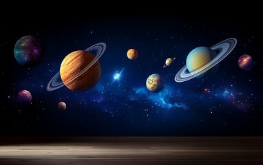 Planets in Space, Room Setting