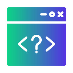 code Gradient icon