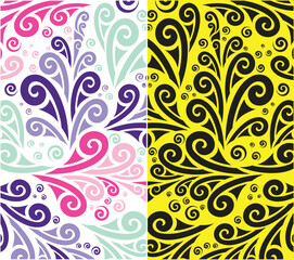 abstract pattern floral