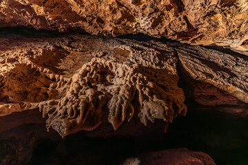 The Bozkov dolomite cave in czech paradise