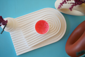 top view of petroleum jelly on a table 
