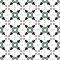 black and white seamless pattern