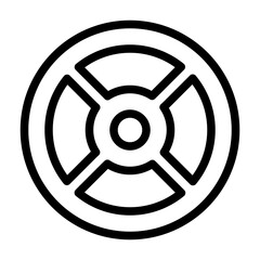 Weight plates icon