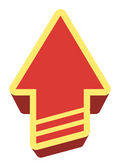 Arrow Sticker Illustration Element Set