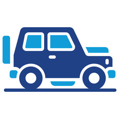 Offroad Icon Dual Tone Color Style