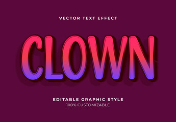 Fuchsia Gradient Bold Rounded Vibrant Cartoon Text Effect