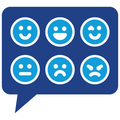 Emoji Picker Icon Dual Tone Color Style