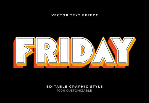 White Bold Layered Comic Retro Pop Text Effect