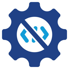 Nocode Tool Icon Dual Tone Color Style