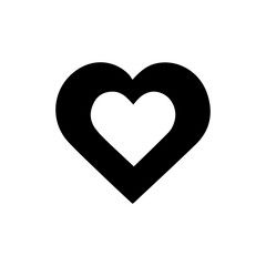 Heart disease awareness icon in SVG with transparent background