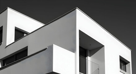 Fototapeta premium Modern Architectural Building Exterior