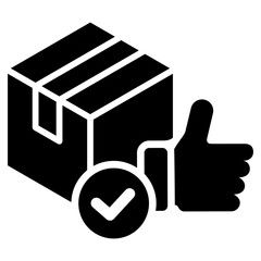 Product Testing Icon Black Style