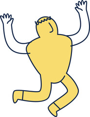 Character Line Shape Illustration Element
