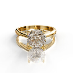 Fine Jewelry – Classic Cathedral Solitaire Ring