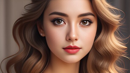 Fototapeta premium portrait of a young woman
