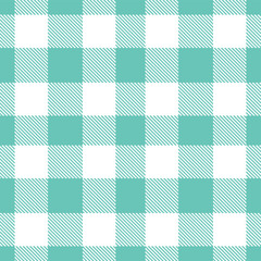 Modern Seamless Tartan in Smoky Pale Teal tones Textile Design