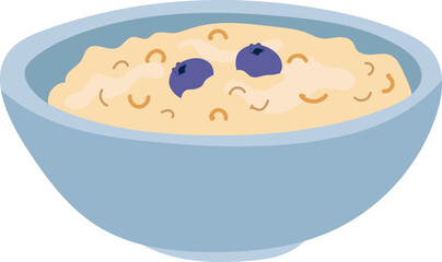 Oatmeal illustration