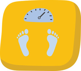 Scale weight illustration