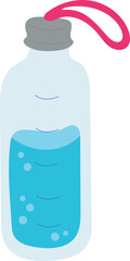 Bottle water illustration