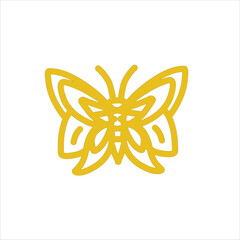 butterfly ornament icon symbol