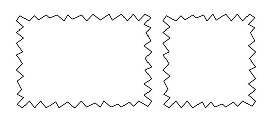 Frame Doodle Line Hand Drawn, Picture Frame, Outline Border Frame, Scribble Frame Cute