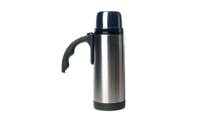 Sleek Silver Thermos
