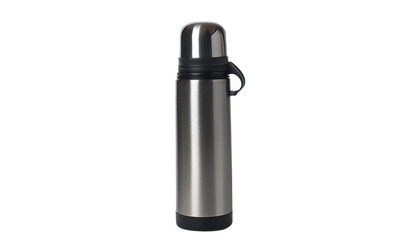 Sleek Silver Thermos