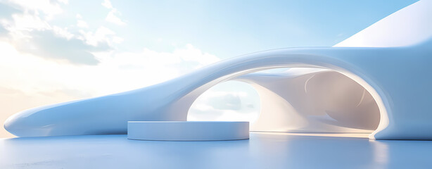Abstract Architectural Design with Soft Curves