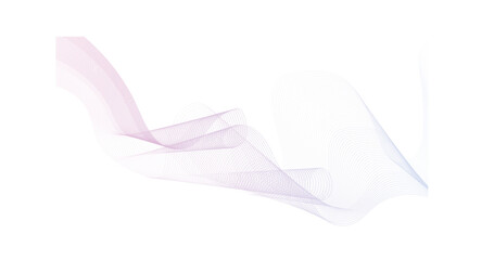 Abstract vector background with pink and blue wavy lines. EPS10
