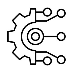 Obraz premium Technology Icon