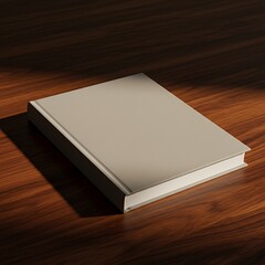 Fototapeta premium Blank Book Mockup on Table