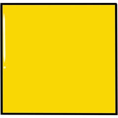 Square shape placed on white background.