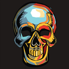 Skull Vector Sign and Illustration