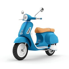 scooter 3D render