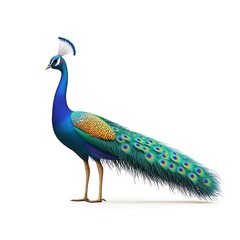 Fototapeta premium peacock 3D render