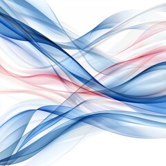 Abstract Blue and Pink Wave Background