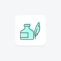 Ink, vector, pixel perfect, illustrator file