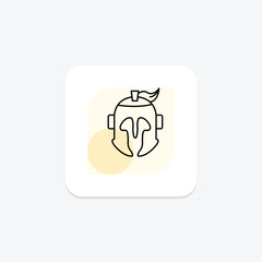 Knight Helmet, vector, pixel perfect, illustrator file