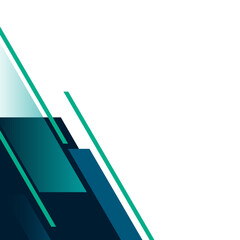 Modern Geometric Corner