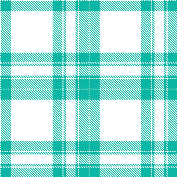 Modern Soft White Seamless Tartan Textile Design Variant 1310