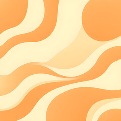  Orange Flow Background
