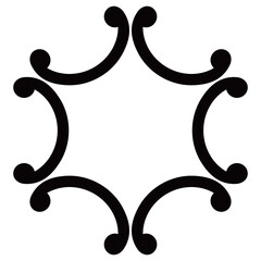 家紋です。外六つ鐶といいます。 © じゅん