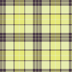 Modern Pale Dark Grey Seamless Tartan Textile Design