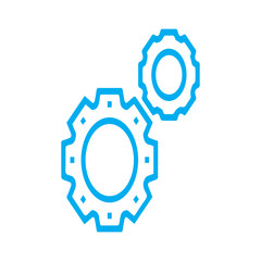 Obraz premium Cogs Icon