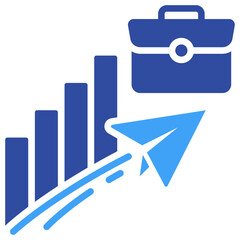 Fototapeta premium Job Market Icon